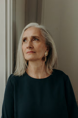 boucles d'oreilles soleil cérémonie chic or dorée