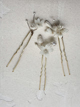 pics à cheveux mariée fleuris lizeron