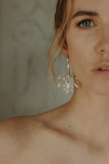 boucles d'oreilles en porcelaine nacrée tatiana lizeron