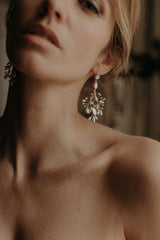 boucles d'oreilles en porcelaine nacrée tatiana lizeron