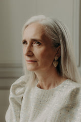 boucles d'oreilles coeur ex-voto pendantes valentine lizeron