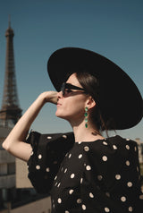 boucles d'oreilles invitées, boucles d' oreilles colorées, pendientes, bijoux créateur, lizeron, crédit photo Manon Le saos