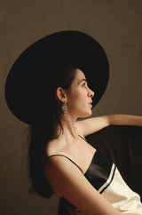 boucles d'oreilles invitées, boucles d' oreilles colorées, pendientes, bijoux créateur, lizeron, crédit photo Manon Le saos