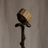 bracelet manchette dorée bambou lizeron