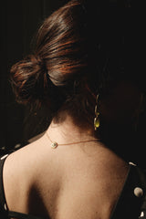 collier, collier soleil, breloques, collier chaine, bijoux créateur, lizeron, crédit photo Manon Le saos