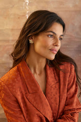 boucles d'oreilles feuillage jeanne lizeron