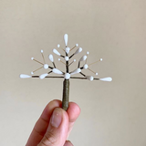 boutonnière homme marié mariage assortie