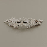 accessoire de mariage peigne mariée fleurs et étamines