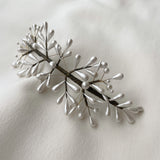 accessoire de cheveux de mariage peigne mariée en porcelaine