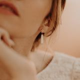 boucles d'oreilles nacre fine lizeron pauline