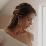 collier nacre mariage mariée