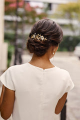 ACCESSOIRE DORé MARIEE MARIAGE PEIGNE
