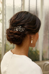 BOUCLES D'OREILLES MARIEE NACRE LIZERON CLOTHILDE