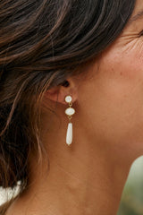 BOUCLES D'OREILLES MARIEE NACRE LIZERON CLOTHILDE