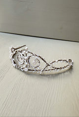 couronne porcelaine ancienne cire lizeron